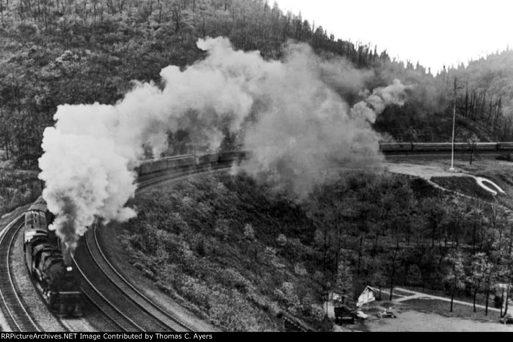 PRR Horseshoe Curve, c. 1951